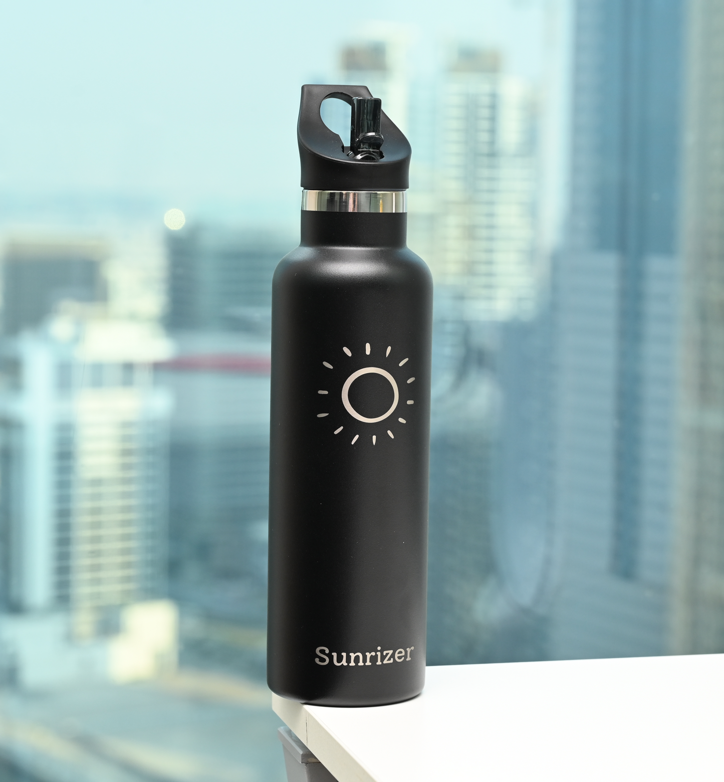 Dreamers Black | Stainless Steel Water Bottle